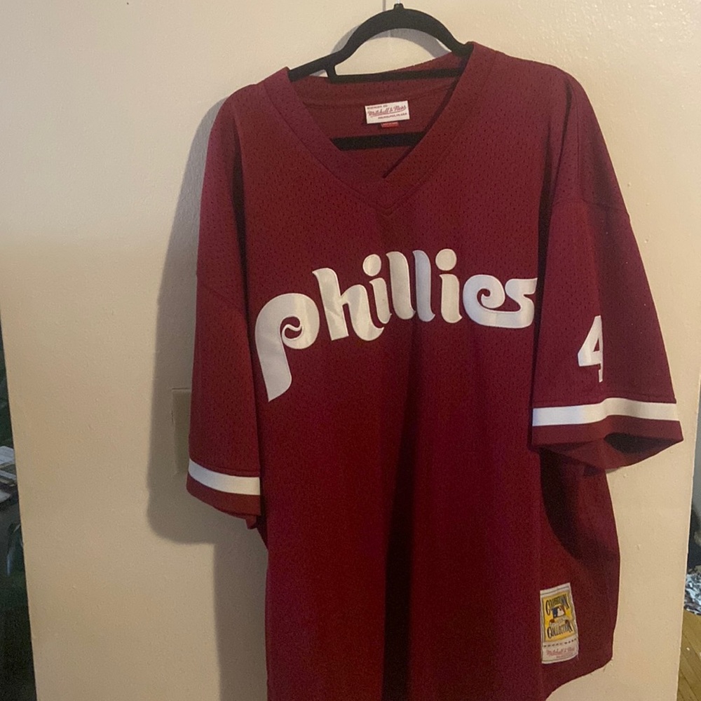 Cooperstown Collection Mitchell & Ness Baseball Jersey throwback